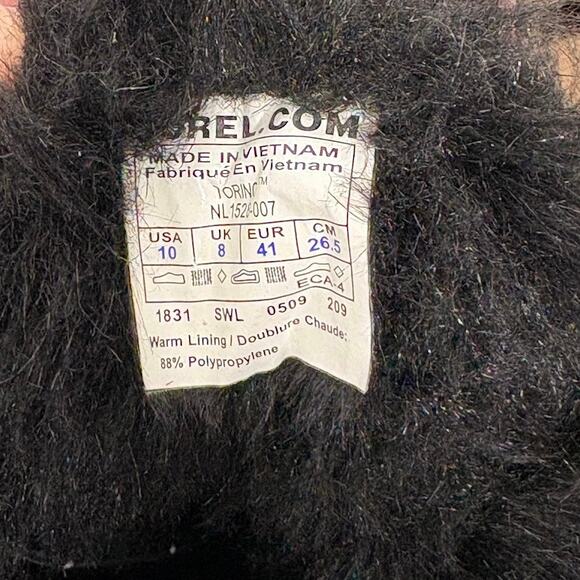 SOREL Torino Pink Patent Leather Waterproof Lace Up Snow Boots Size 10 Shearling - Picture 11 of 11